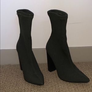 Official Steve Madden Women's Siena Booties Olive